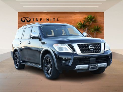 Used 2018 Nissan Armada Platinum w/ Captain Seat Package image 3