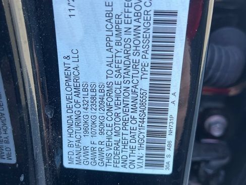 Used 2025 Honda Accord SE image 3