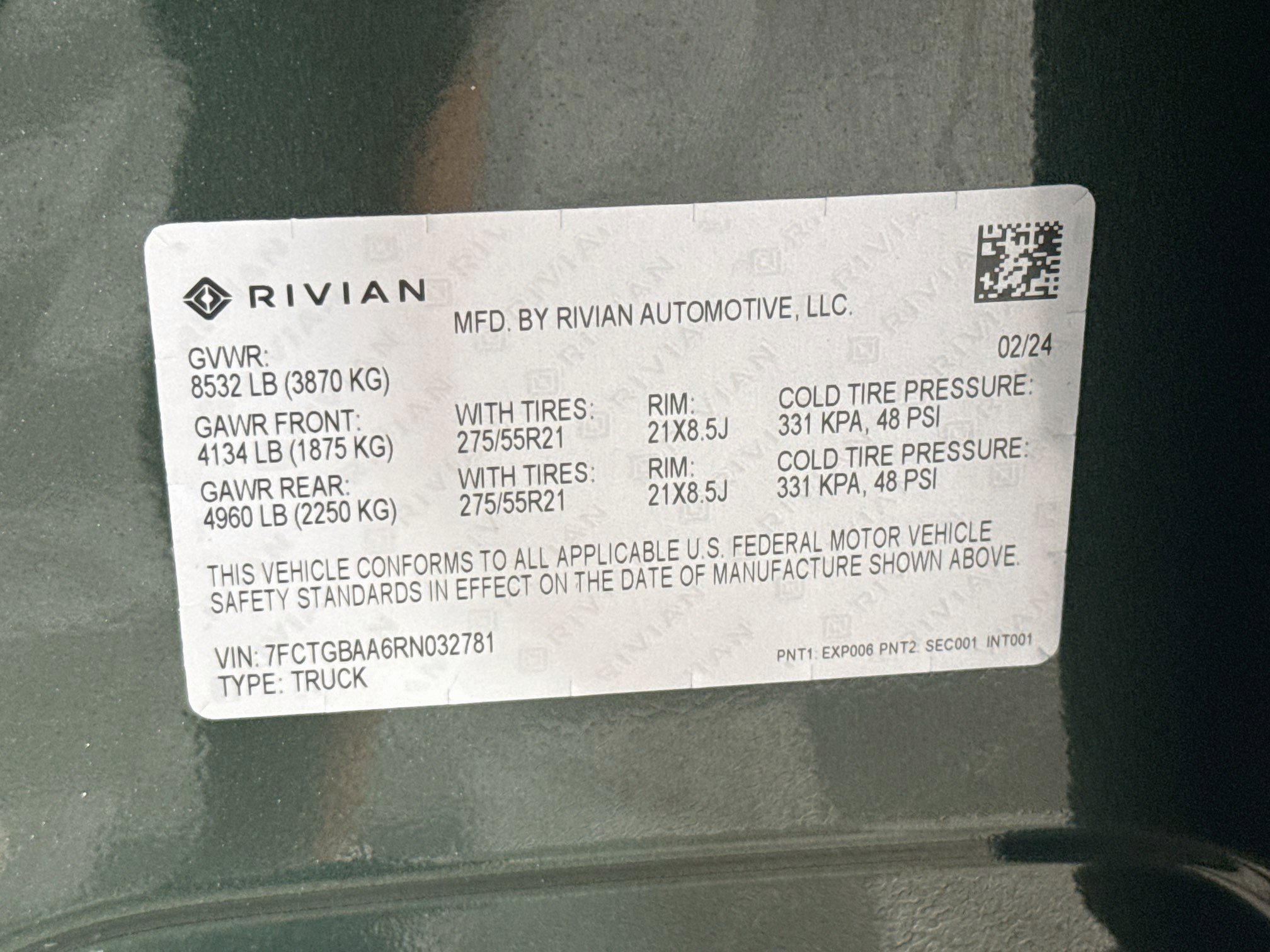 Used 2024 Rivian R1T Adventure Dual AWD/4WD image 39