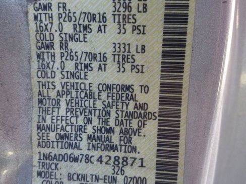 Used 2008 Nissan Frontier SE w/ Tow Hitch Pkg image 29