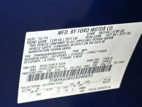 Used 2014 Ford Flex Limited w/ Equipment Group 301A AWD/4WD image 23