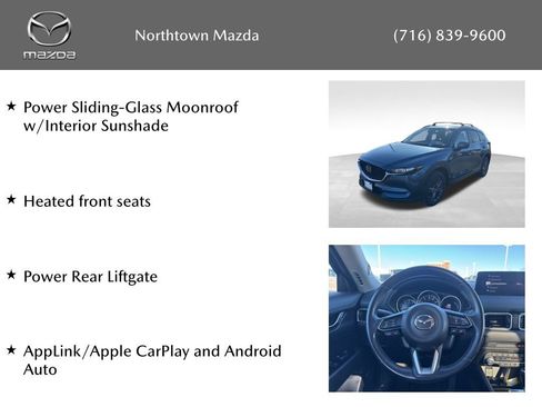 Certified 2021 MAZDA CX-5 Touring w/ Touring Preferred SV Package image 10