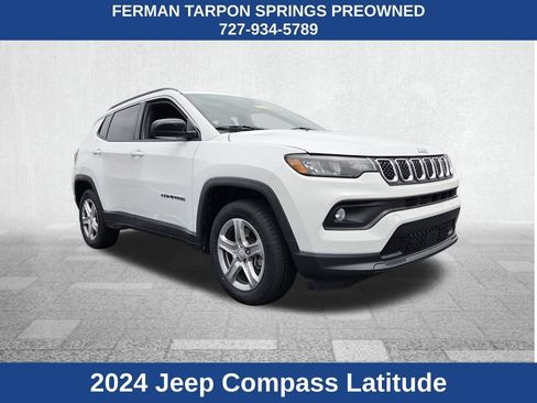 Used 2024 Jeep Compass Latitude AWD/4WD image 1