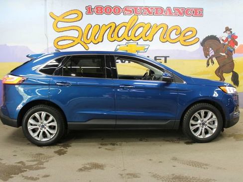 Used 2021 Ford Edge Titanium w/ Cargo Accessory Package AWD/4WD image 1
