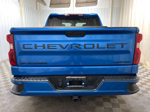 Certified 2023 Chevrolet Silverado 1500 Custom w/ 2.7L Blackout Package AWD/4WD image 14