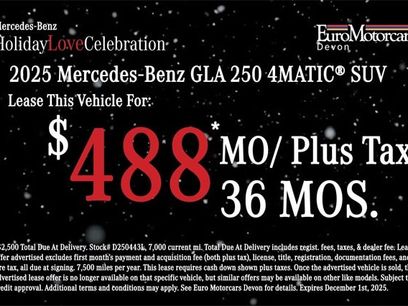 Certified 2025 Mercedes-Benz GLA 250 4MATIC