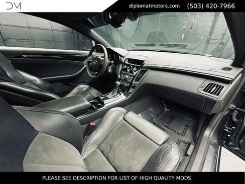 Used 2012 Cadillac CTS V w/ Wood Trim Package RWD image 19