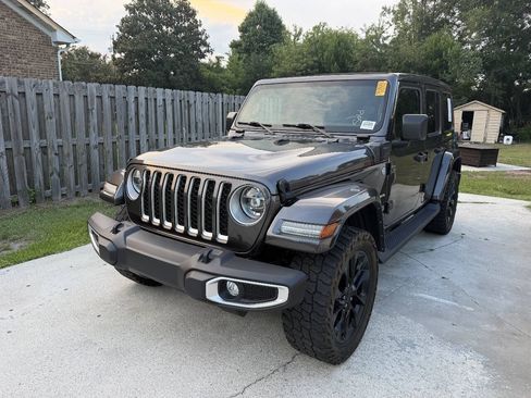 Used 2021 Jeep Wrangler Unlimited Sahara w/ Safety Group AWD/4WD image 1
