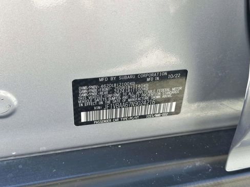 Certified 2022 Subaru WRX image 12