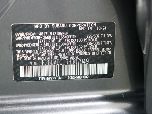 Used 2024 Subaru Crosstrek 2.0i Premium AWD/4WD image 33