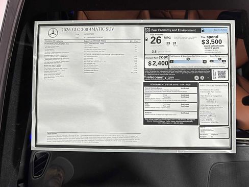 New 2026 Mercedes-Benz GLC 300 4MATIC image 43