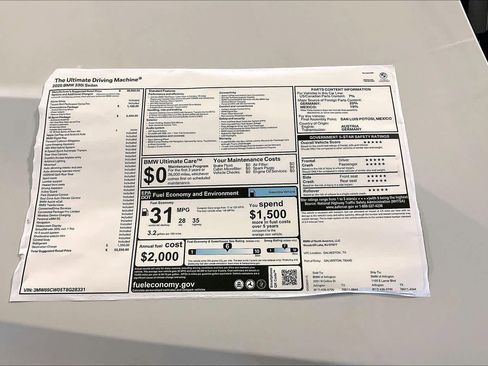 New 2026 BMW 330i Sedan w/ M Sport Package image 19