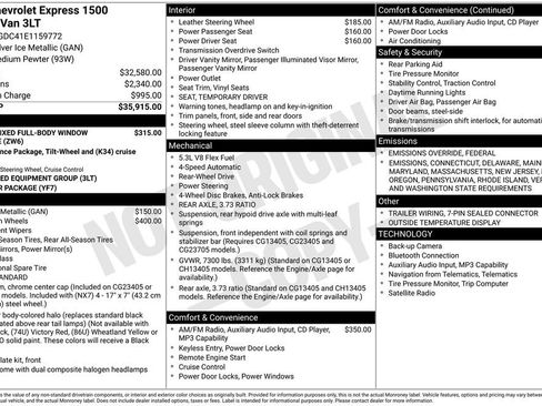 Used 2014 Chevrolet Express 1500 image 34