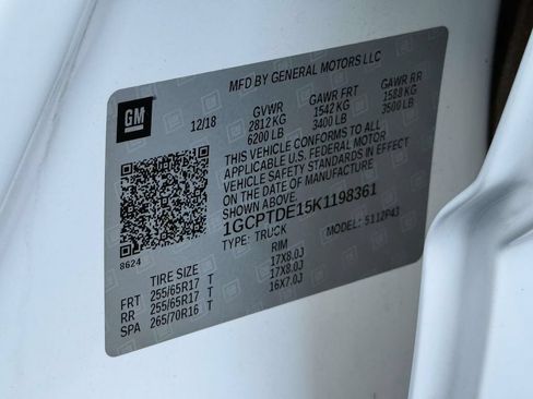 Used 2019 Chevrolet Colorado Z71 AWD/4WD image 26