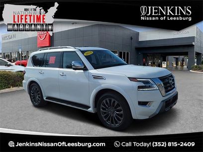Certified 2024 Nissan Armada Platinum w/ Captain's Chairs Package
