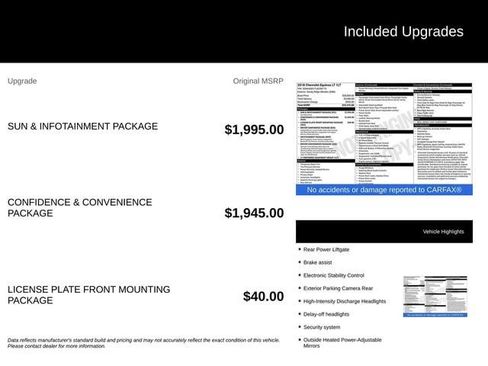 Used 2018 Chevrolet Equinox LT w/ Sun & Infotainment Package AWD/4WD image 7
