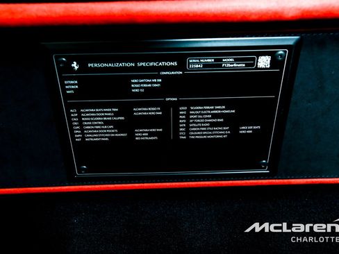 Used 2017 Ferrari F12 Berlinetta RWD image 23