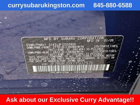 New 2026 Subaru Outback Touring XT w/ Touring Package AWD/4WD image 8