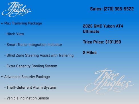New 2026 GMC Yukon AT4 Ultimate image 14