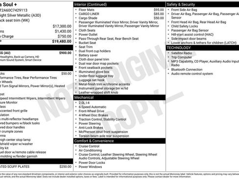 Used 2012 Kia Soul + w/ Audio Pkg FWD image 10