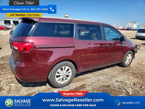 Used 2016 Kia Sedona LX w/ LX Convenience Package FWD image 4