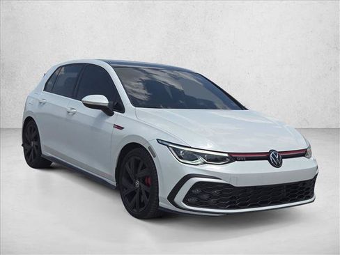 Used 2023 Volkswagen GTI SE w/ SE Leather Package FWD image 3