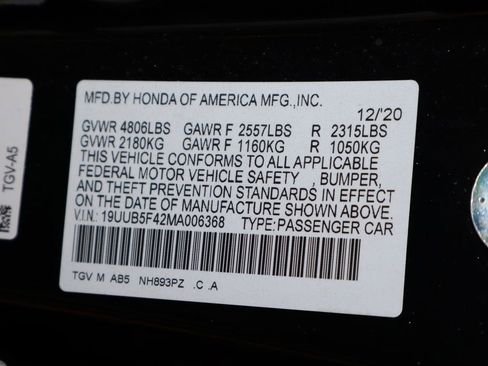 Used 2021 Acura TLX Technology Package image 36