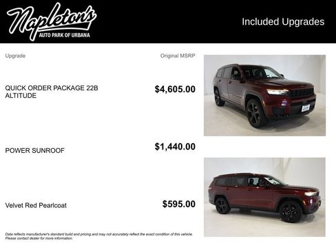 Used 2023 Jeep Grand Cherokee L Laredo AWD/4WD image 27