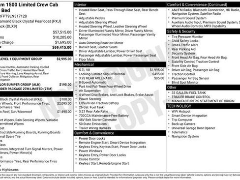 Certified 2020 RAM 1500 Limited image 44