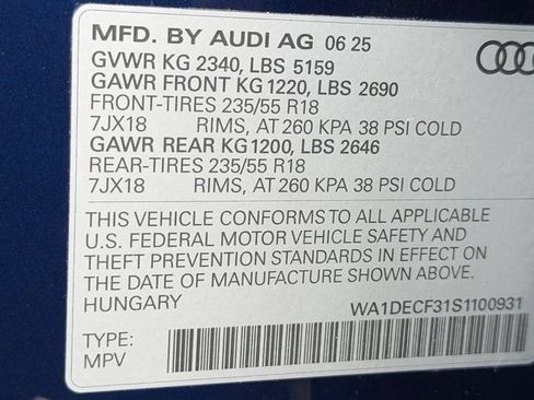 Used 2025 Audi Q3 2.0T Premium w/ Convenience Package AWD/4WD image 27