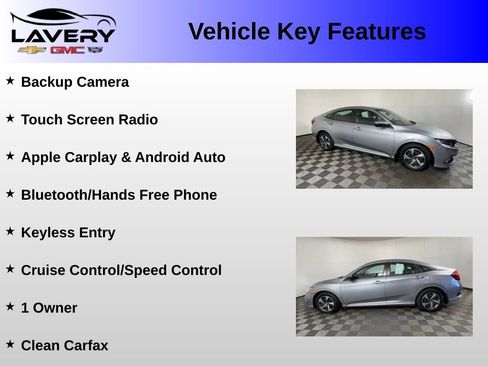 Used 2021 Honda Civic LX image 2