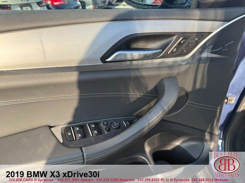 Used 2019 BMW X3 xDrive30i w/ Executive Package image 14