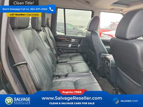 Used 2012 Land Rover LR4 HSE AWD/4WD image 13