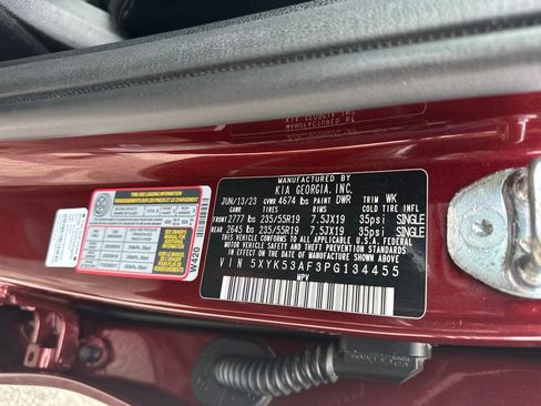 Certified 2023 Kia Sportage SX FWD image 34