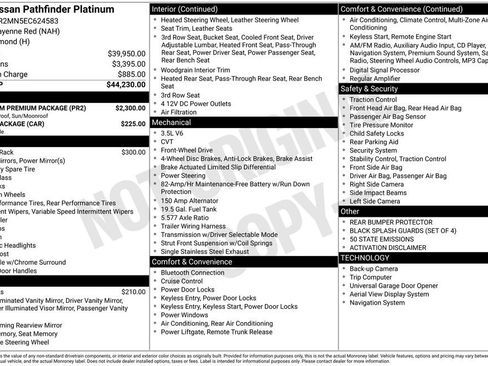 Used 2014 Nissan Pathfinder Platinum w/ Platinum Premium Package FWD image 20