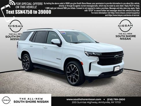 Used 2023 Chevrolet Tahoe RST w/ Sport Performance Package AWD/4WD image 1