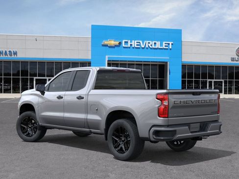 New 2026 Chevrolet Silverado 1500 Custom w/ LPO, Dark Essentials Package RWD image 3
