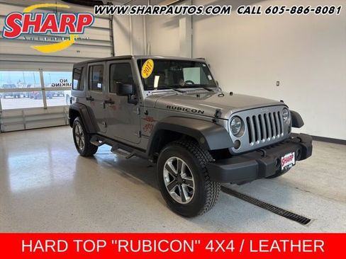Used 2017 Jeep Wrangler Unlimited Rubicon w/ Connectivity Group AWD/4WD image 1
