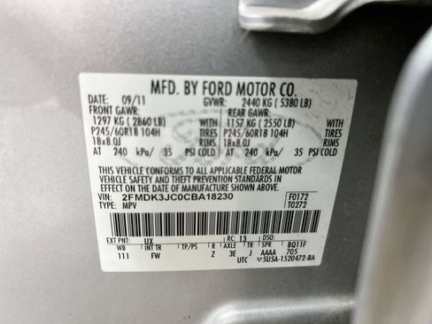 Used 2012 Ford Edge SEL FWD image 28