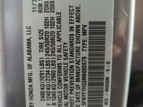 Certified 2021 Honda Passport EX-L image 25