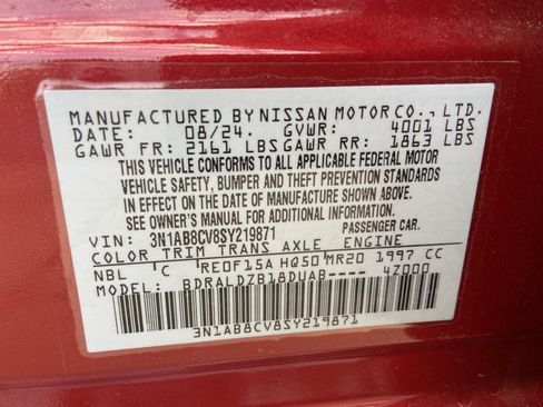 Used 2025 Nissan Sentra SV w/ SV Premium Package FWD image 39