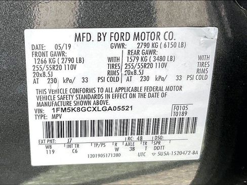 Used 2020 Ford Explorer ST AWD/4WD image 33