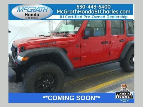 Used 2025 Jeep Wrangler Unlimited Sport AWD/4WD image 1