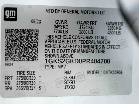 Used 2023 GMC Yukon XL SLT w/ SLT Luxury Package AWD/4WD image 99