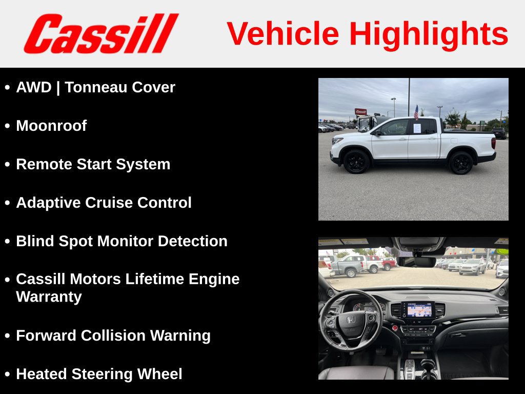 Used 2023 Honda Ridgeline Black Edition image 7