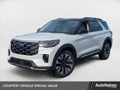 New 2025 Ford Explorer Platinum w/ LUX Leather Package