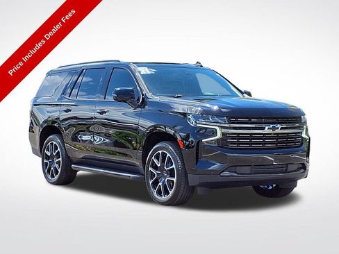 Used 2021 Chevrolet Tahoe RST w/ Luxury Package RWD image 1