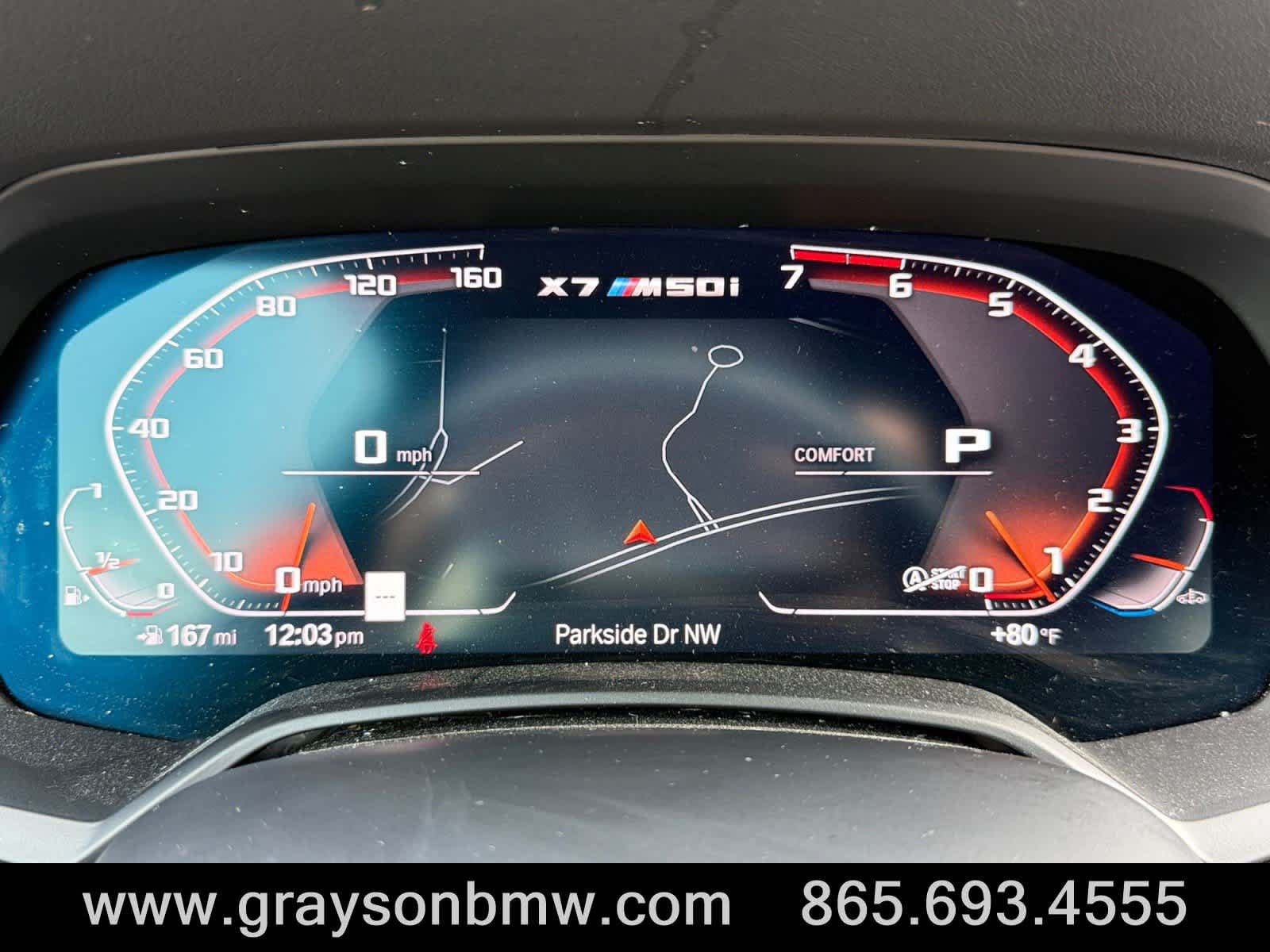 Used 2022 BMW X7 M50i w/ Luxury Seating Package AWD/4WD image 39