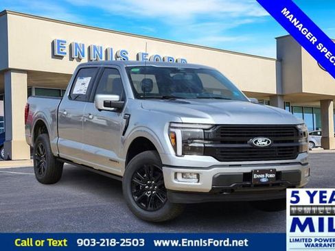 New 2025 Ford F150 Platinum w/ Equipment Group 702A High image 1