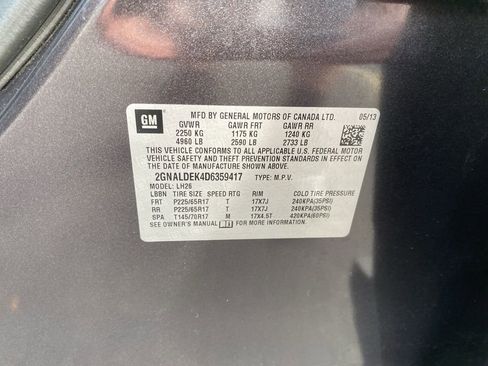 Used 2013 Chevrolet Equinox LT w/ Driver Convenience Package image 29
